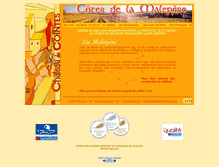 Tablet Screenshot of chateaudecointes.com